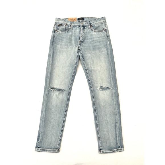 Polo Ralph Lauren Denim - NWT Polo Ralph Lauren The Tompkins Skinny Crop Distressed Jeans 28 Light Wash